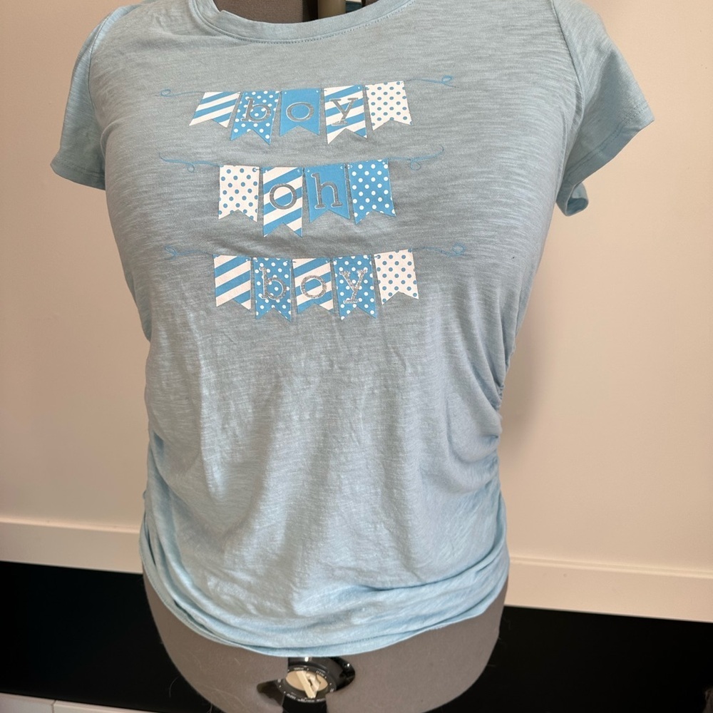 **3 for $15**Motherhood Blue Short Sleeve Tee